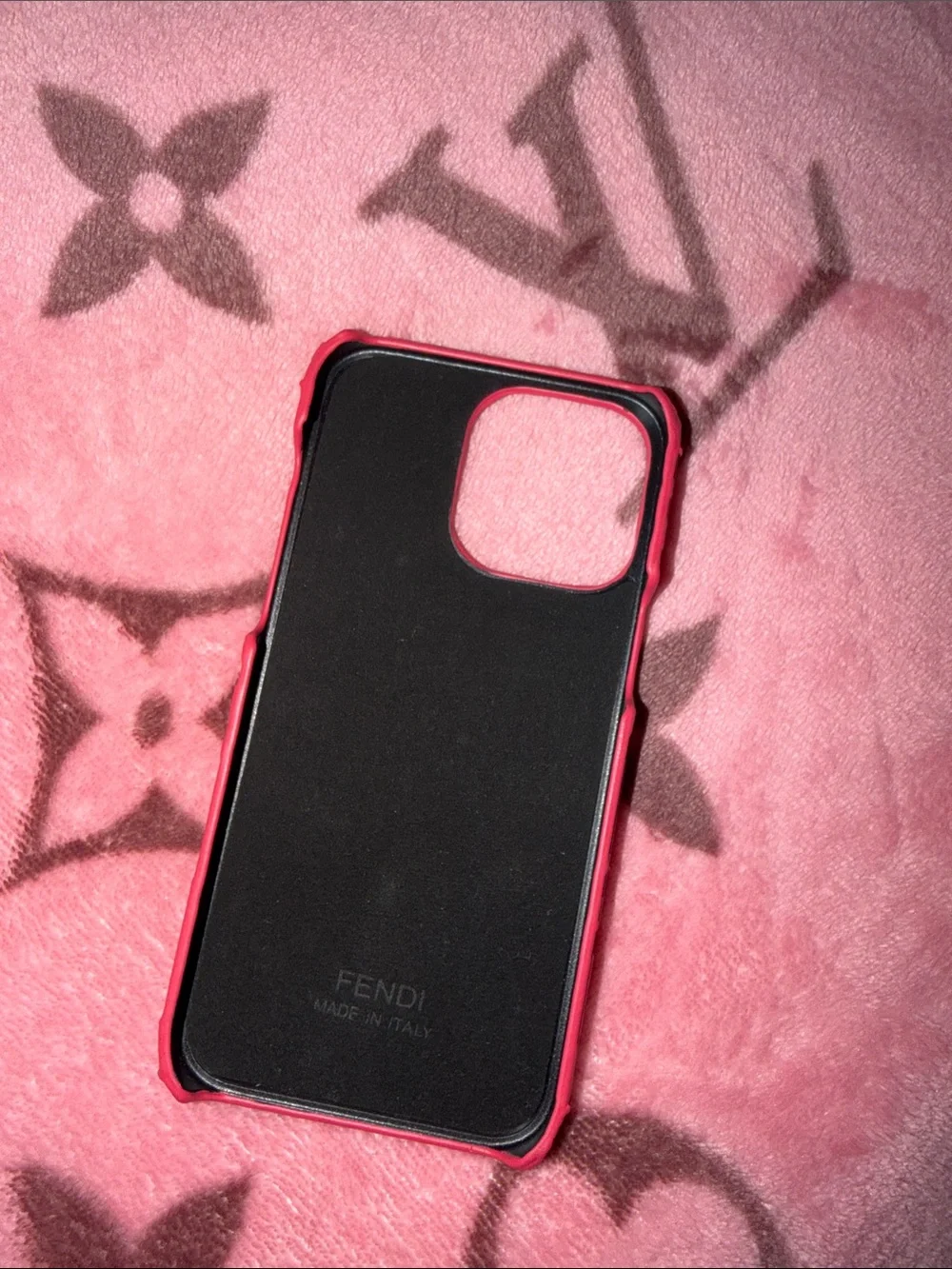 Red Textured Phone Case - Designer Style